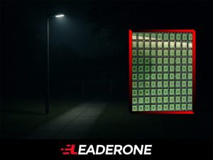 Night surveillance scene demonstrating the Sony IMX307LQD-C sensor’s STARVIS low-light imaging and high dynamic range.